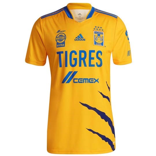 Heimtrikot Thailand Tigres UANL 2021-2022 Günstige Fußballtrikots